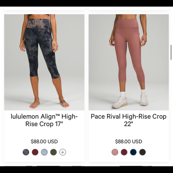 Lululemon cropped leggings - Picture 6 of 6